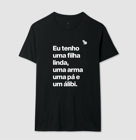 CAMISETA PAIS COM ÁLIBI - FILHA