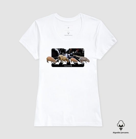 CAMISETA ALGODÃO PERUANO THE CAPYS