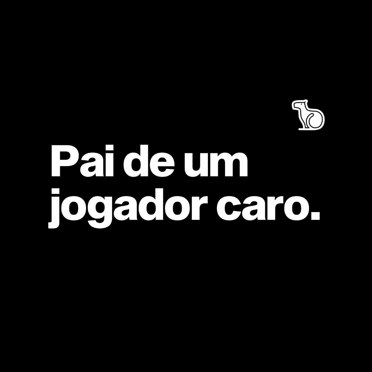 CAMISETA PAI DE UM JOGADOR CARO