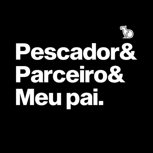 CAMISETA INFANTIL FILHO (A) DE PESCADOR