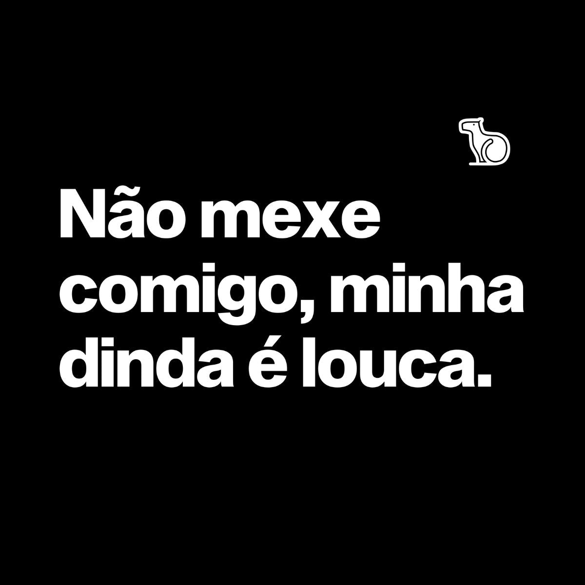 BODY INFANTIL MINHA DINDA É LOUCA