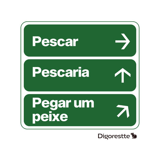 CAMISETA INFANTIL ÚNICO CAMINHO É PESCAR