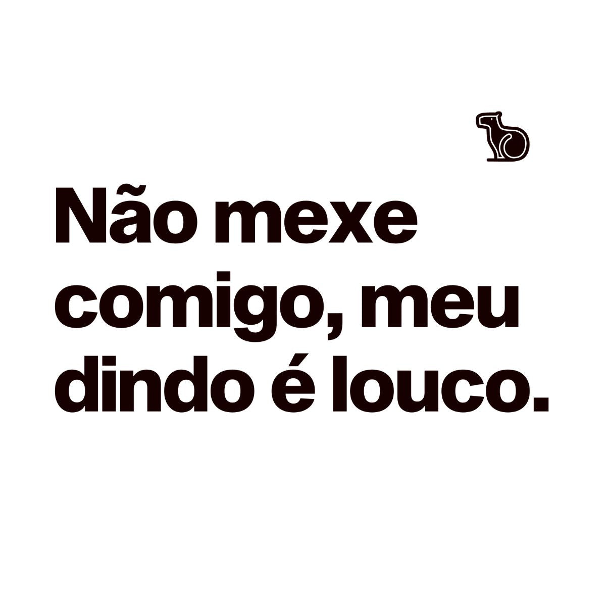 BODY INFANTIL MEU DINDO É LOUCO