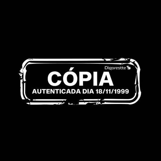 CAMISETA PERSONALIZADA CÓPIA AUTENTICADA