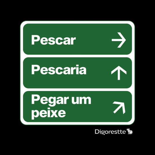 MOLETOM ÚNICO CAMINHO É PESCAR