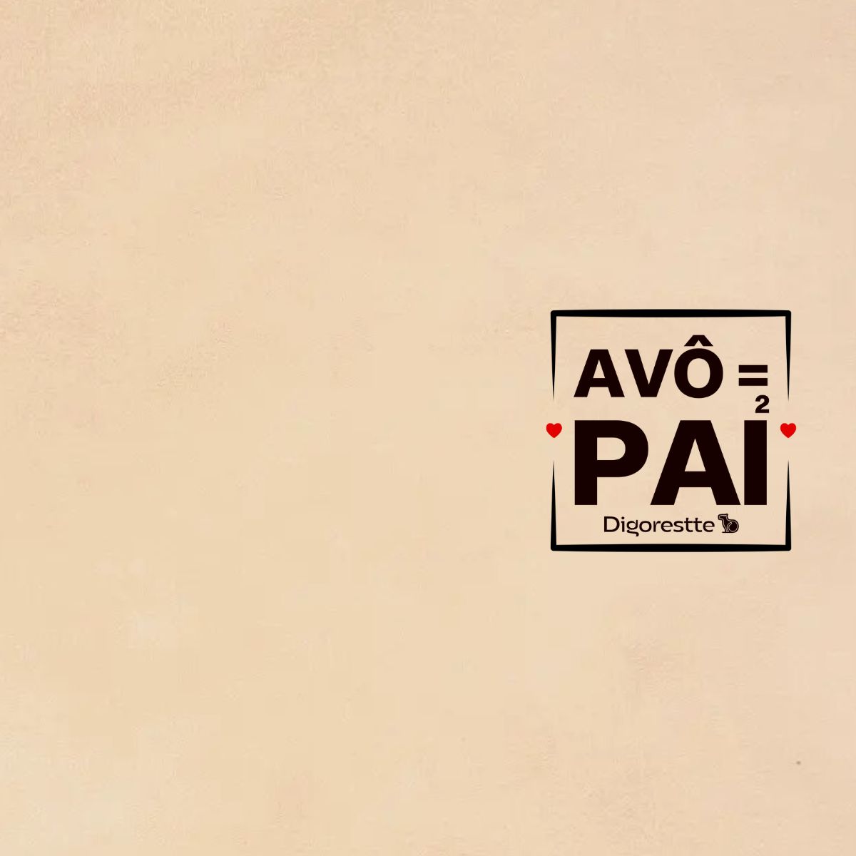 MOLETOM AVÔ É PAI AO QUADRADO