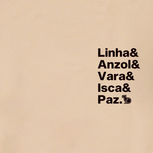 MOLETOM SUÉTER LINHA ANZOL VARA ISCA E PAZ