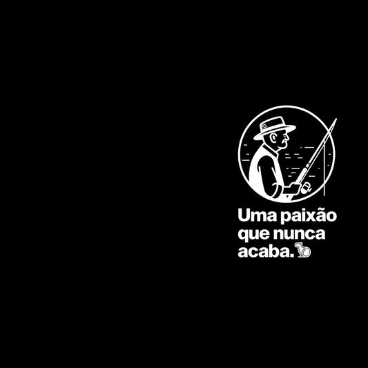 MOLETOM SUÉTER PESCARIA UMA PAIXÃO QUE NUNCA ACABA