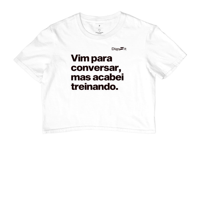 CROPPED ACADEMIA VIM PARA CONVERSAR