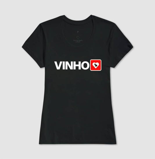 CAMISETA CASAL VINHO