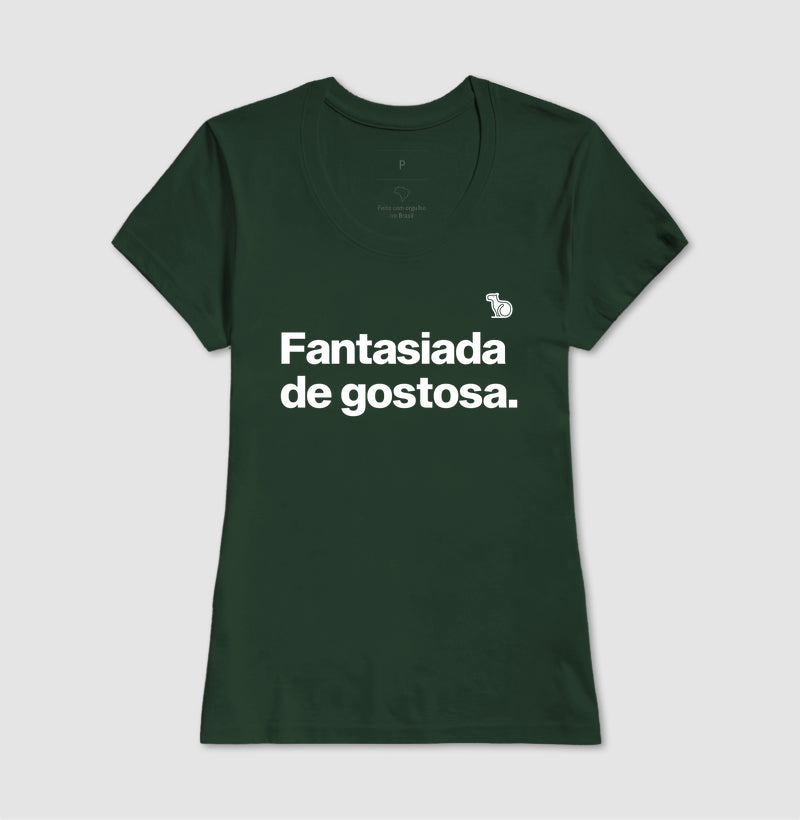 CAMISETA CARNAVAL FANTASIADA DE GOSTOSA