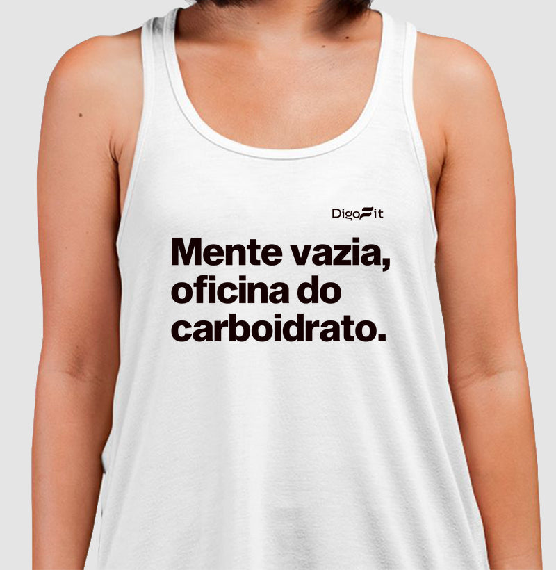 REGATA ACADEMIA MENTE VAZIA OFICINA DO CARBOIDRATO