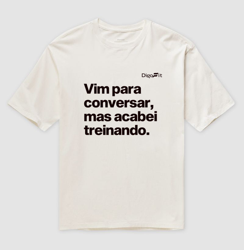 OVERSIZED ACADEMIA VIM PARA CONVERSAR