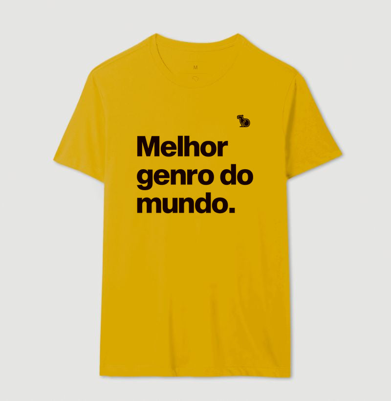 CAMISETA MELHOR GENRO DO MUNDO