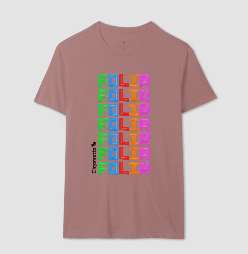 CAMISETA CARNAVAL FOLIA FOLIA