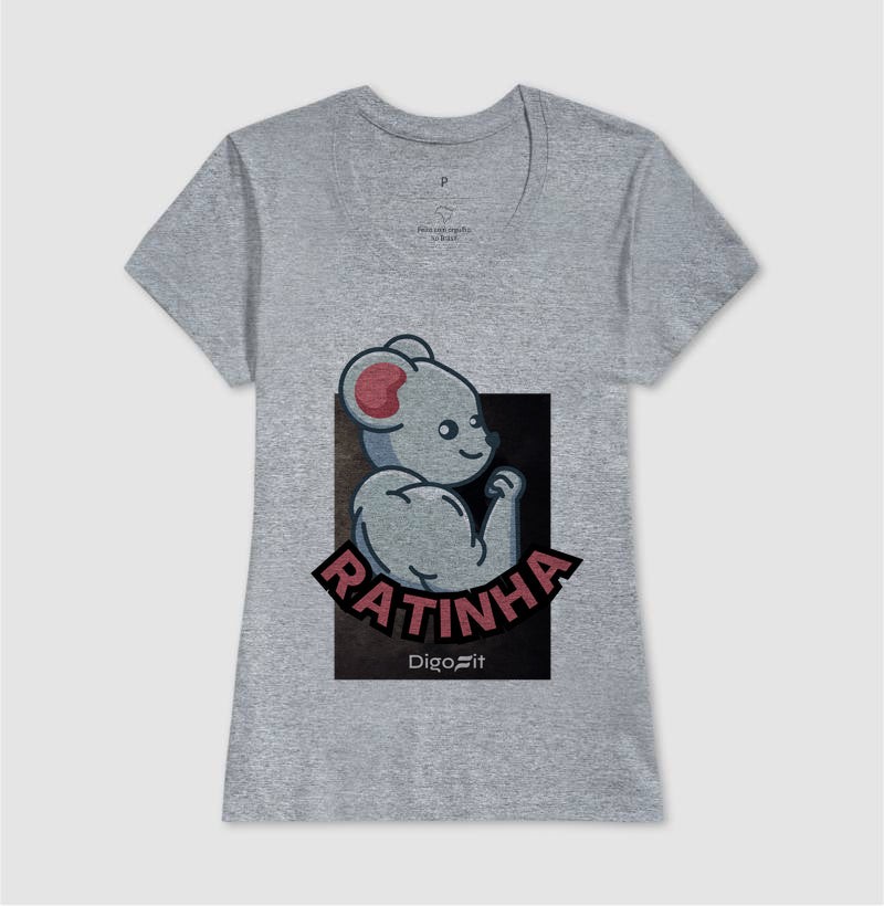 CAMISETA ACADEMIA RATINHA