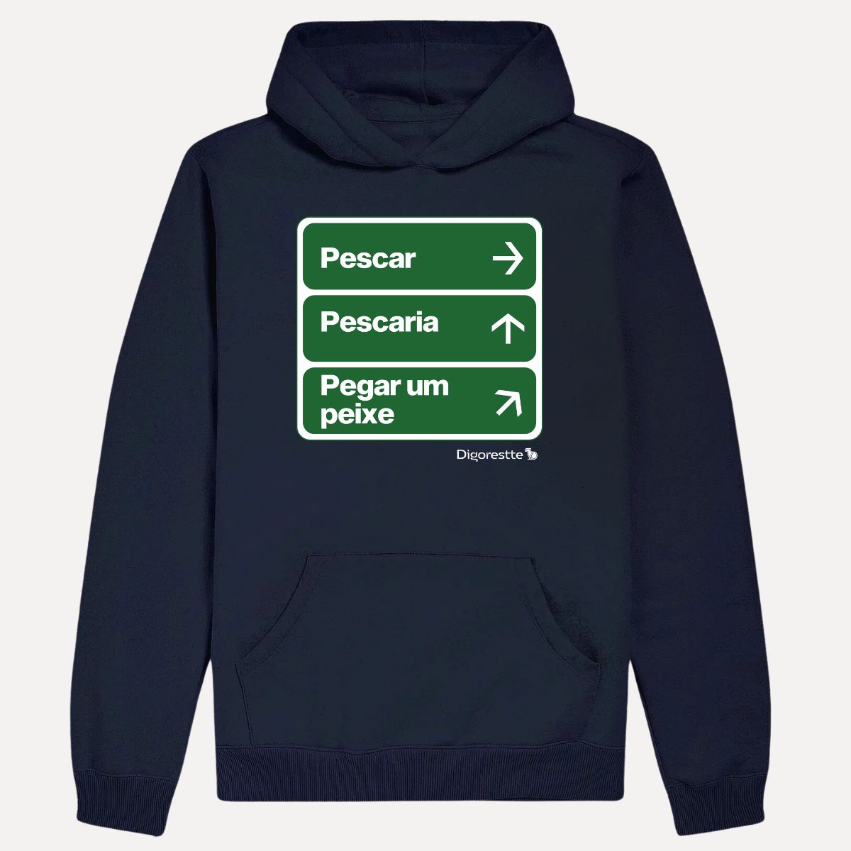 MOLETOM ÚNICO CAMINHO É PESCAR