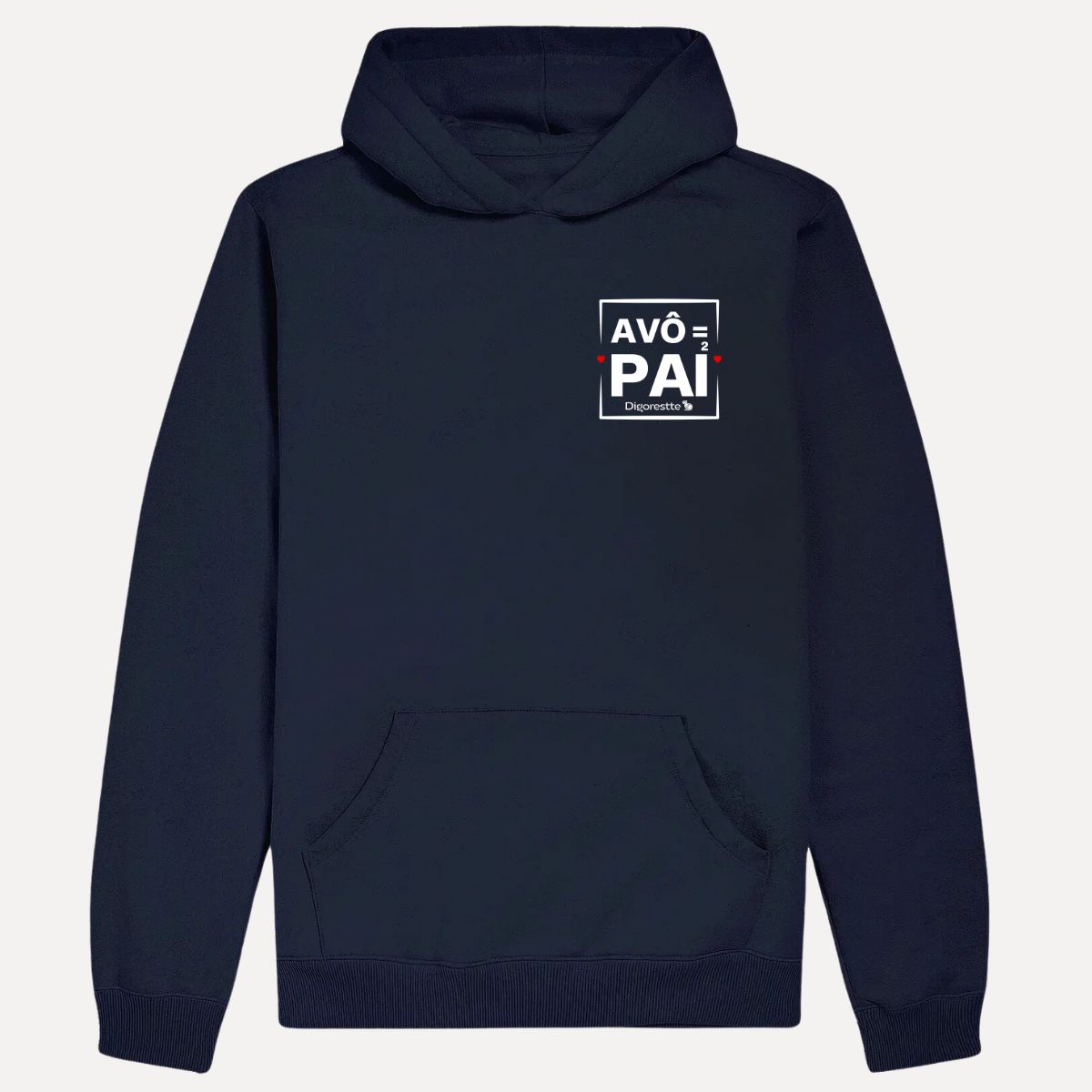 MOLETOM AVÔ É PAI AO QUADRADO