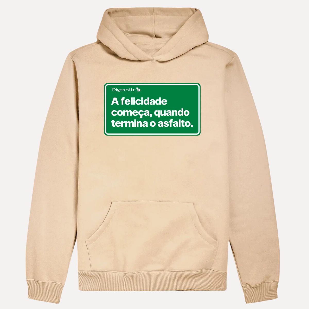MOLETOM FELICIDADE DEPOIS DO ASFALTO