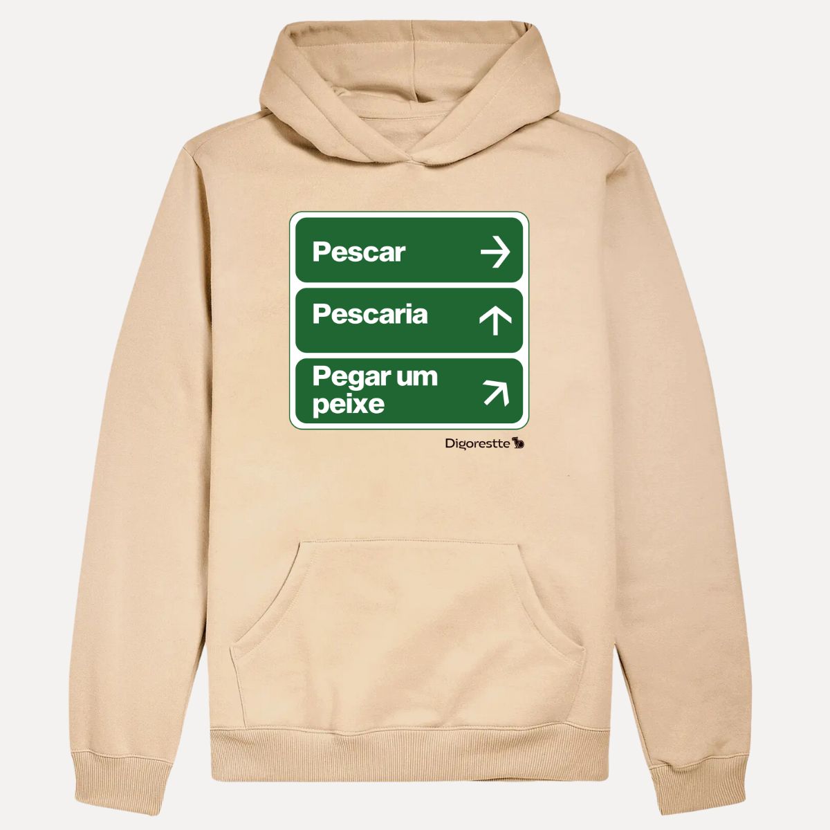 MOLETOM ÚNICO CAMINHO É PESCAR