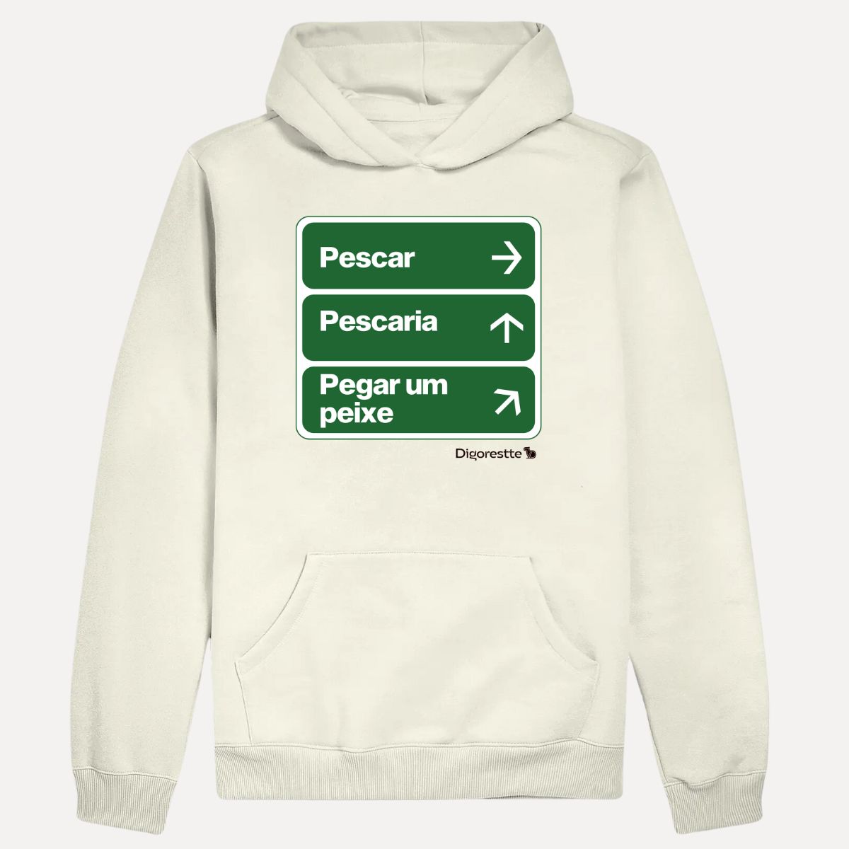 MOLETOM ÚNICO CAMINHO É PESCAR