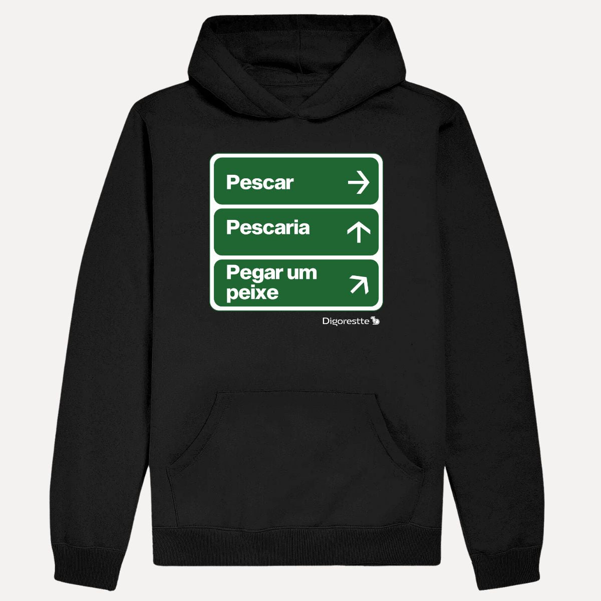 MOLETOM ÚNICO CAMINHO É PESCAR