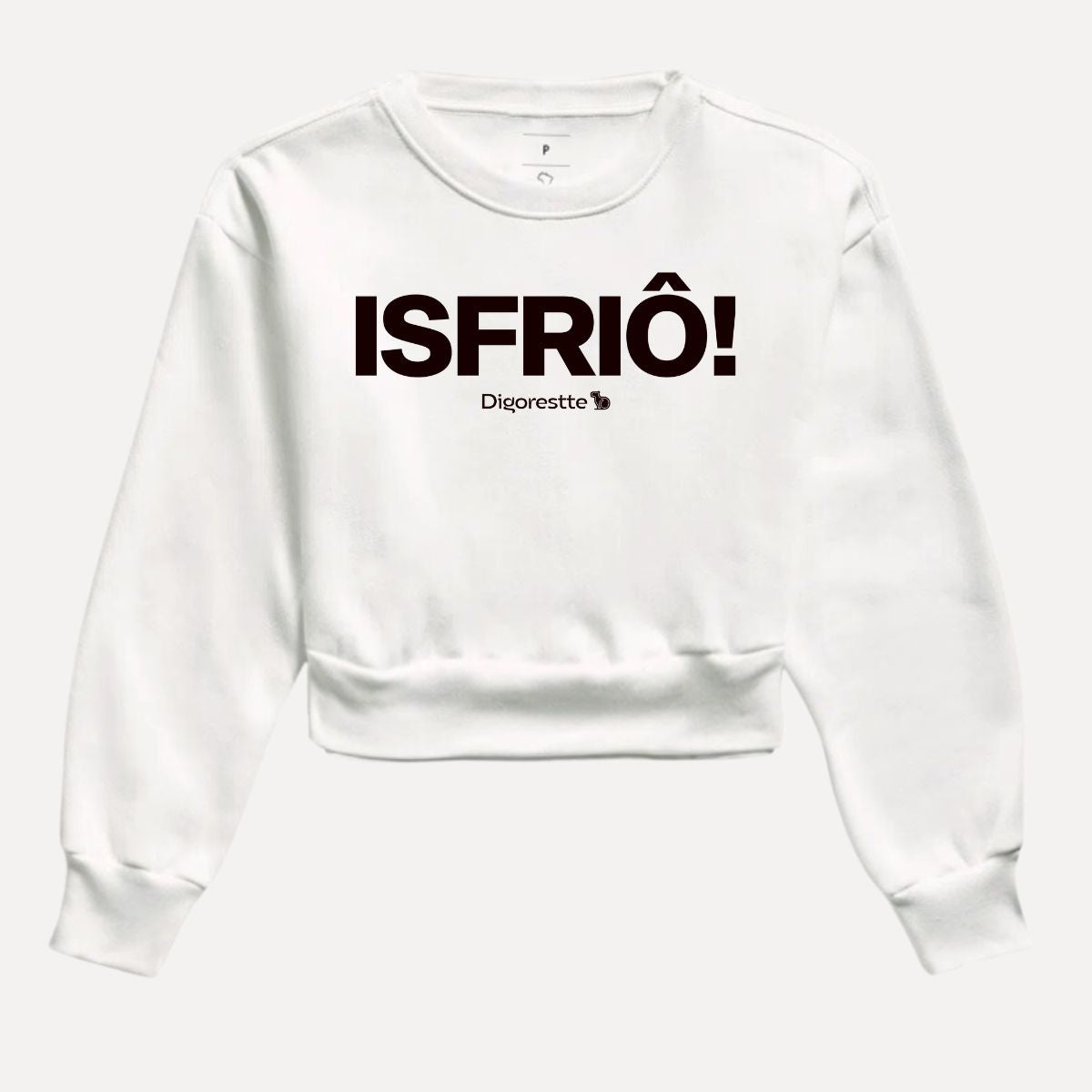 MOLETOM CROPPED ISFRIÔ