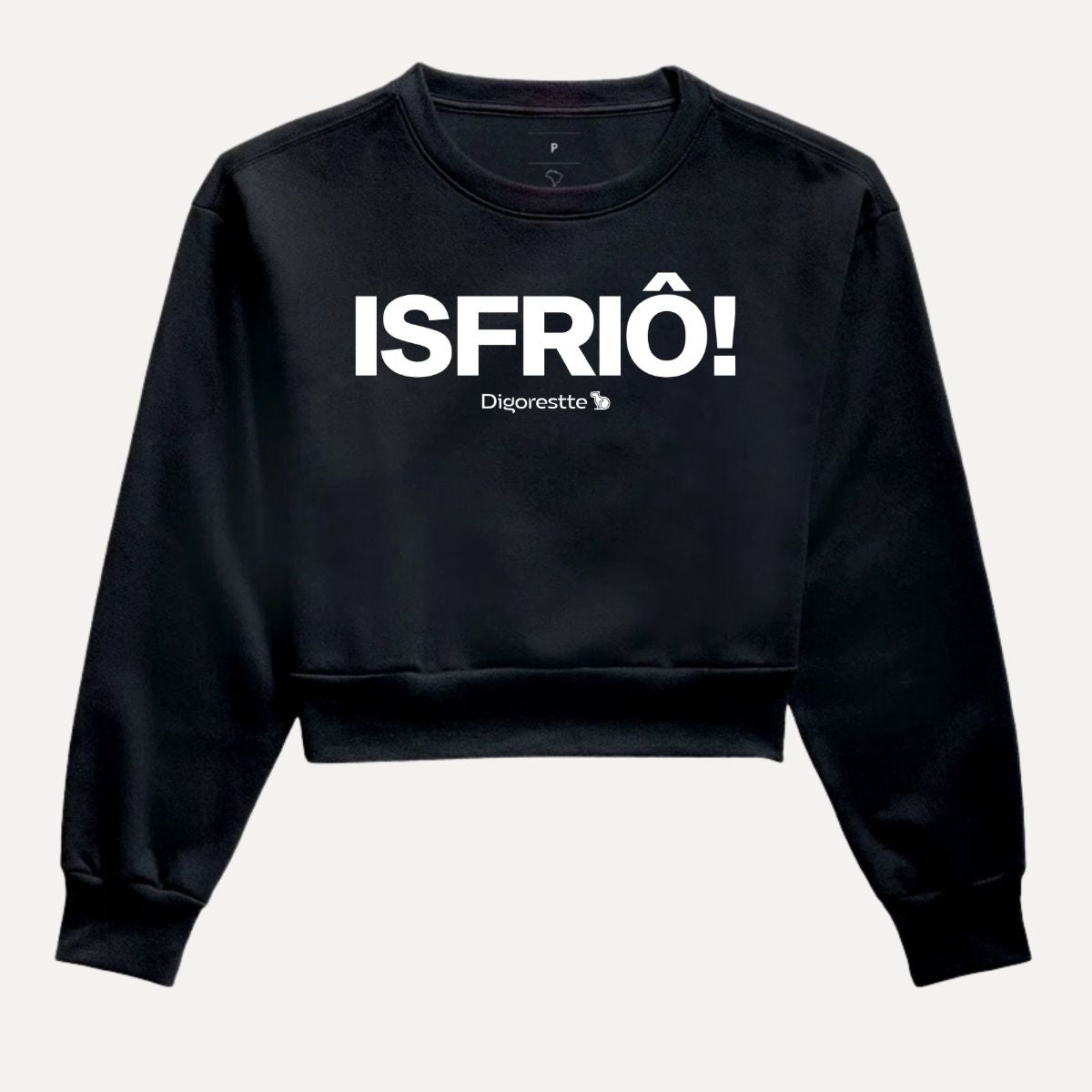 MOLETOM CROPPED ISFRIÔ