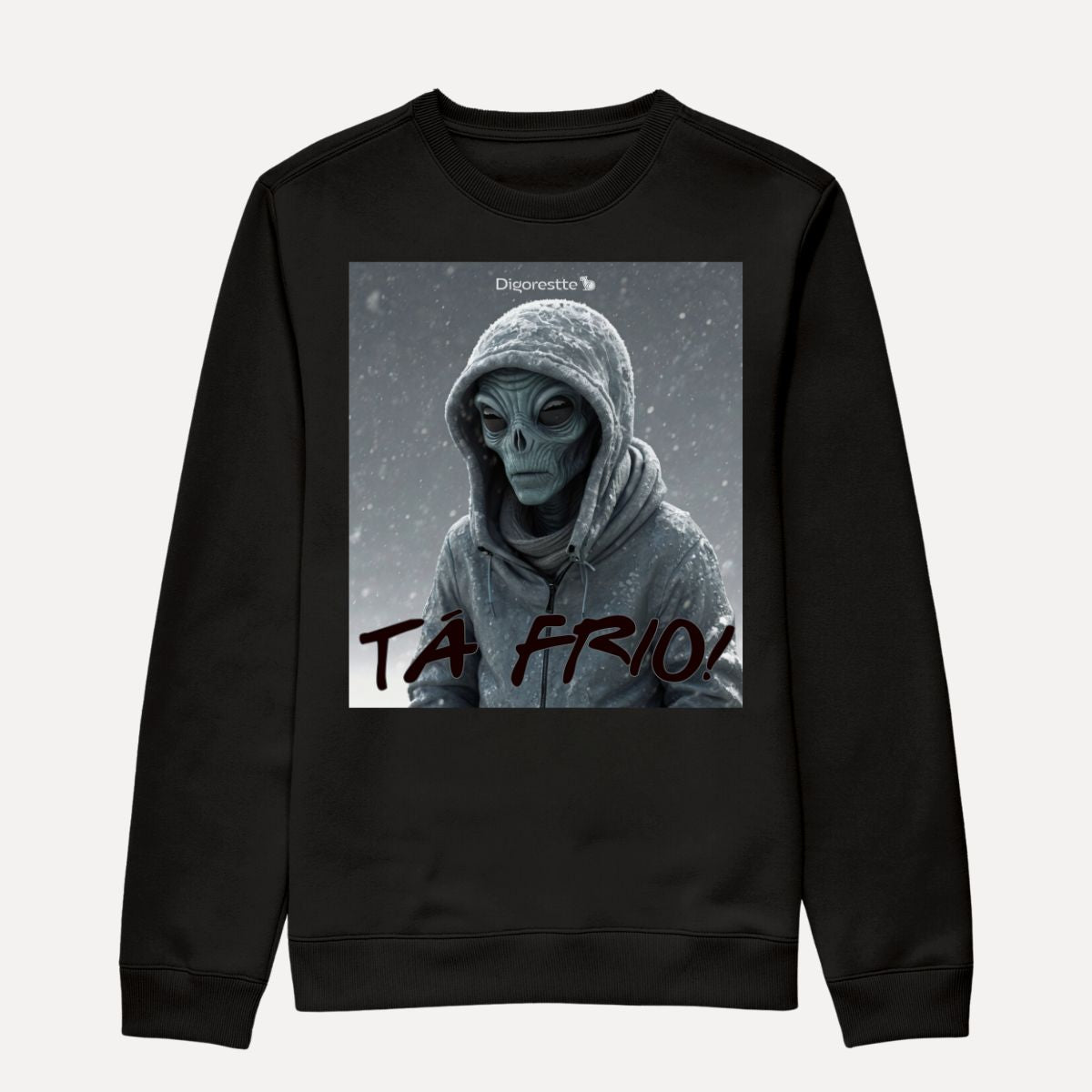 MOLETOM SUÉTER FRIO EXTRATERRESTRE