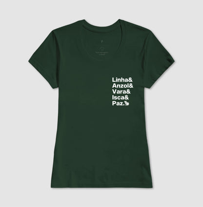 CAMISETA LINHA ANZOL VARA ISCA E PAZ