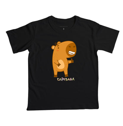 CAMISETA INFANTIL CAPIVARA FELIZ