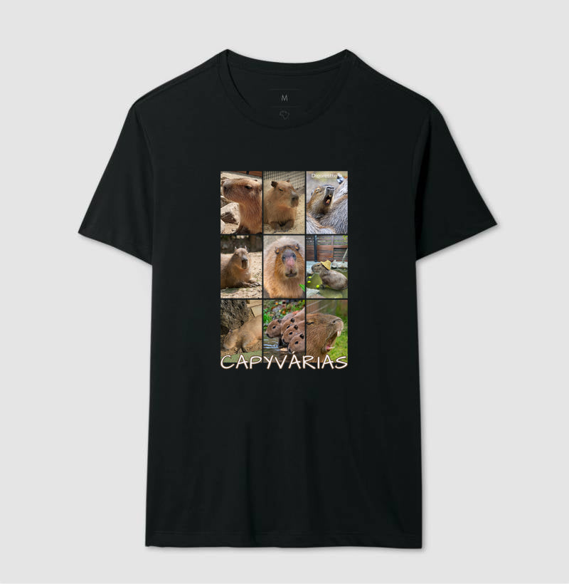 CAMISETA CAPIVÁRIAS