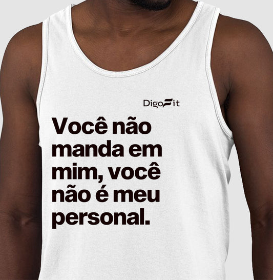REGATA ACADEMIA VOCÊ NÃO É MEU PERSONAL