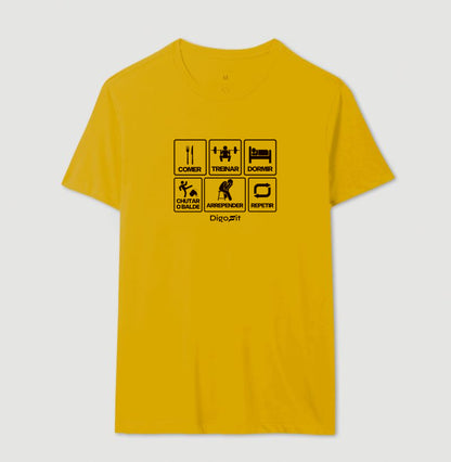 CAMISETA ACADEMIA CHUTANDO O BALDE