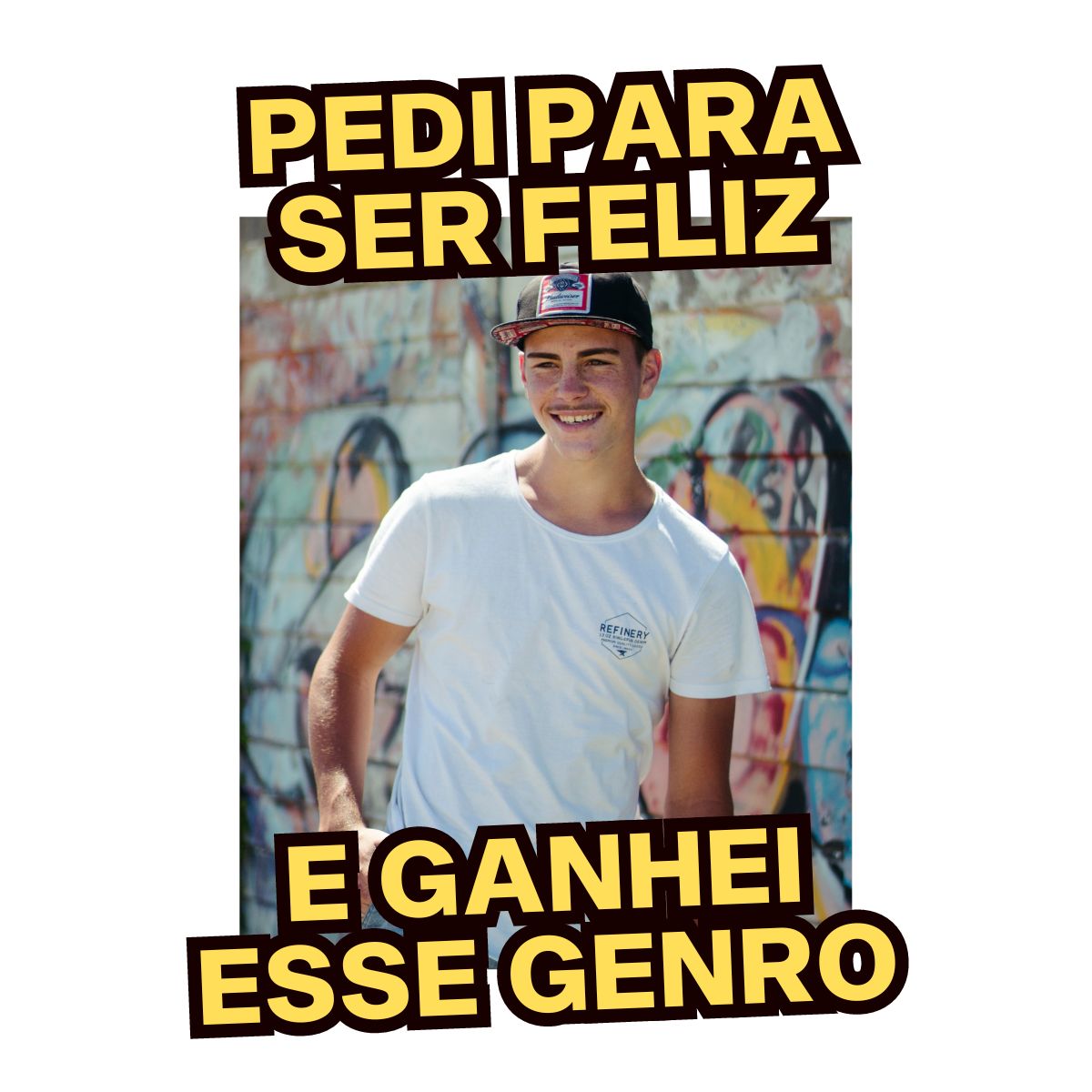 Camiseta personalizada genro com foto 06