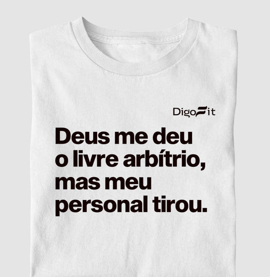MEU PERSONAL TIROU MEU LIVRE ARBÍTRIO