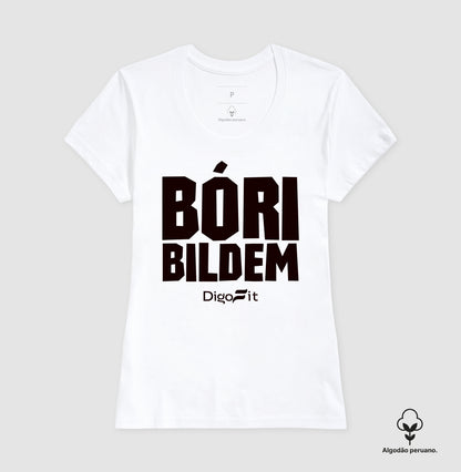 CAMISETA ALGODÃO PERUANO ACADEMIA BÓRI BILDEM
