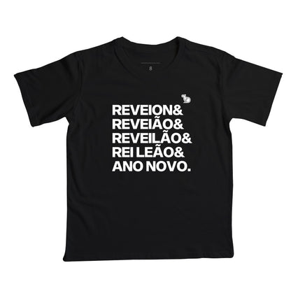 CAMISETA INFANTIL ANO NOVO RÉVEILLON