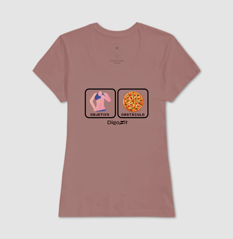 CAMISETA ACADEMIA OBJETIVO X OBSTÁCULO