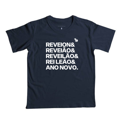 CAMISETA INFANTIL ANO NOVO RÉVEILLON