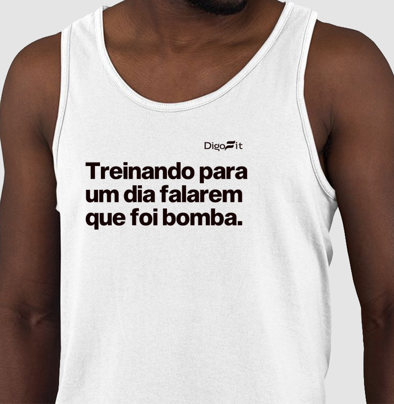 TREINANDO PARA FALAREM QUE FOI BOMBA