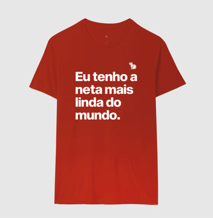 CAMISETA TENHO UMA NETA LINDA