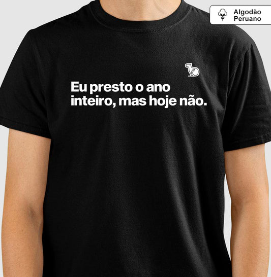 CAMISETA PRIME CARNAVAL EU PRESTO O ANO TODO