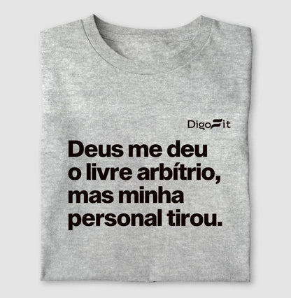 MINHA PERSONAL TIROU MEU LIVRE ARBÍTRIO