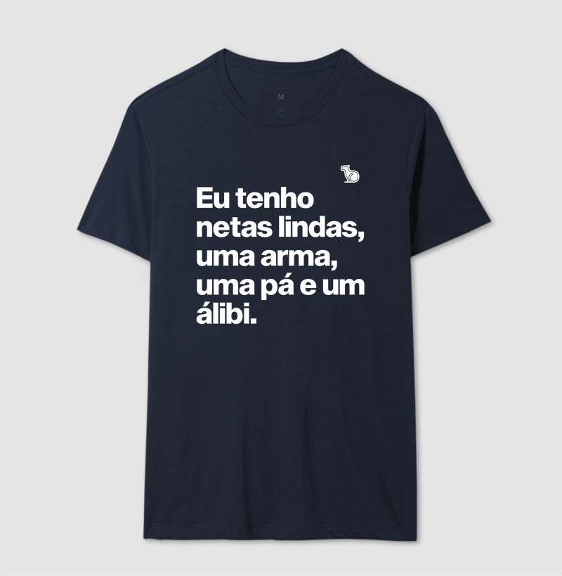 CAMISETA AVÔ COM ÁLIBI - NETAS