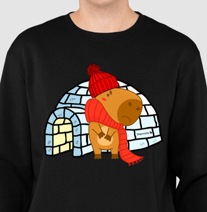 MOLETOM SUÉTER CAPY COLD