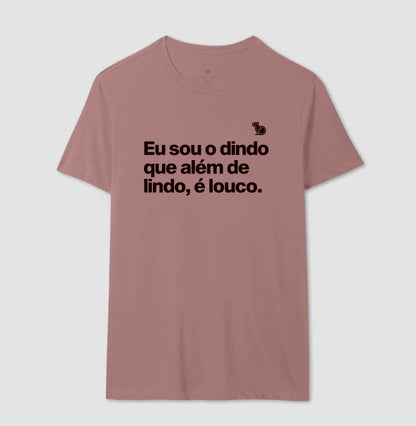 CAMISETA DINDO LINDO E LOUCO