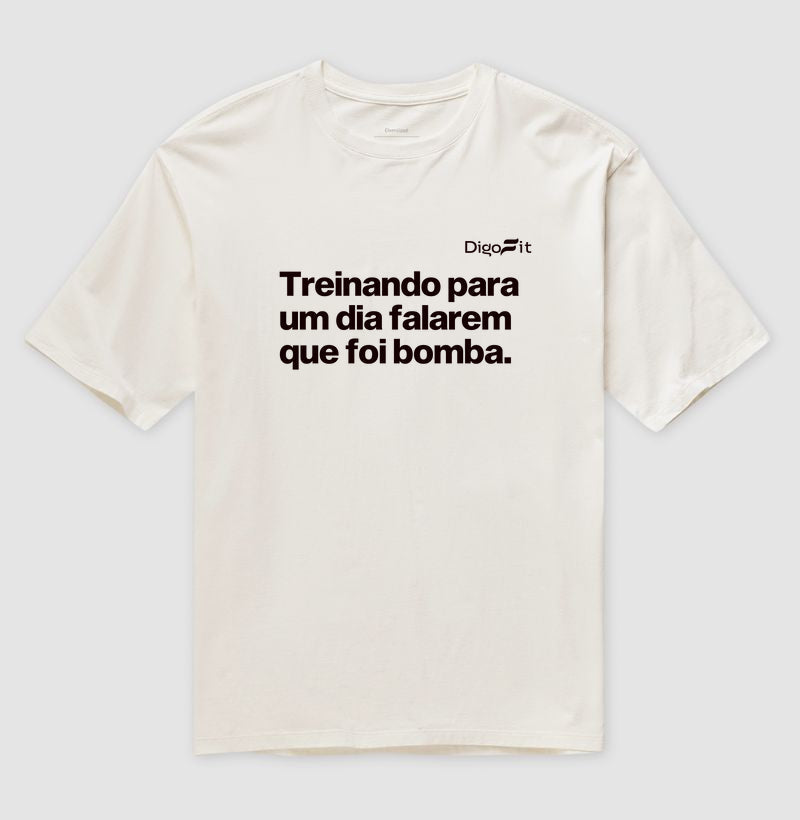 TREINANDO PARA FALAREM QUE FOI BOMBA