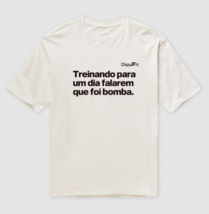 TREINANDO PARA FALAREM QUE FOI BOMBA