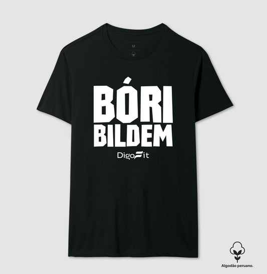 CAMISETA ALGODÃO PERUANO ACADEMIA BÓRI BILDEM